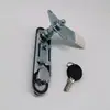 AB401-1L fecho plano cromado areia, fecho plano tipo parafuso, fecho de porta de armário elétrico, fecho de porta de armário