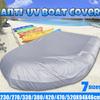 Venta Directa de Fábrica cubierta impermeable a prueba de polvo anti-UV para bote inflable cubierta protectora para bote de goma cubierta para bote pequeño kayak de pesca