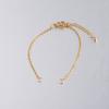 Acessórios de corrente para pulseira DIY de aço inoxidável RUMNVNTY com corrente de extensão de gota d'água 14,4 cm de tamanho opcional