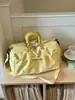 Bolsa de mano de moda de un solo hombro para viajes cortos, viajes de negocios, almacenamiento de equipaje, fitness, yoga, bolsa de hombro ligera para mamás