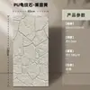 Pared de Fondo de Imitación de Piedra PU Hecha en Fábrica Personalizada, Piedra con Patrón de Tortuga, Piedra Cultural, Pared de Fondo de Pared Exterior e Interior, Paneles de Pared de Revestimiento de Piedra