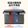 Cesto de Piquenique Térmico Isolado Amazon Transfronteiriço Dobrável Bolsa de Gelo Cesto de Gelo Isolamento Térmico Externo Cesto de Armazenamento Portátil Fabricante