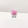 Ponto 1,5 cm botão tridimensional feito à mão Botão de Rosa DIY acessórios de cabelo presilha de cabelo sapatos chapéu cartão de felicitações acessórios de vestuário