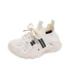 Calcetines para niños, zapatillas de papá, nuevos estilos de primavera y otoño, zapatos casuales transpirables para niños y niñas, antideslizantes, de suela gruesa, resistentes a impactos, zapatos para bebé de suela suave