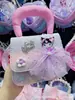 Bolso infantil estilo princesa Chanel, bonito bolso infantil, bolso bandolera de moda para mujer, bolso infantil combinable, venta al por mayor