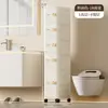 Gabinete Estrecho de 18 cm para Cocina del Hogar, Estante de Almacenamiento Impermeable para Baño, Gabinete de Almacenamiento Tipo Cajón