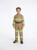 Disfraz infantil de bombero para Halloween, cosplay para actuaciones en escenario, atuendo de bombero para juegos de rol, disfraz infantil para actuación, uniforme profesional