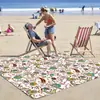 Esteira de Praia Transfronteiriça, Secagem Rápida, Repelente à Água, Tapete à Prova de Umidade, Esteira de Piquenique ao Ar Livre, Cobertor de Acampamento