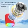 Comercio Exterior Más Vendido Efecto de Iluminación RGB Altavoz Bluetooth Bolso de Hombro Tela de Alta Potencia Subwoofer Altavoz Inalámbrico