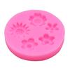 Flor Crisantemo Girasol Florete de Girasol Molde de Silicona Pliegue Azúcar Chocolate Pastel Molde Decorativo