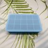 Molde de silicona para cubitos de hielo caja de almacenamiento para cubitos de hielo nevera caja de hielo artefacto para cubitos de hielo congelados caja para cubitos de hielo de gran capacidad caja de almacenamiento de hielo