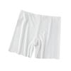 Pantalones bóxer de seguridad en stock Ropa interior sin costuras de seda de hielo para mujer Entrepierna de algodón para mujer Bóxer deportivo anti-exposición Shorts de nailon