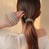 Versão coreana da linha telefônica Anel de cabelo Corda de cabelo simples feminina Corda de cabelo de linha telefônica Alta elasticidade Joia de cabeça sem costura Atacado