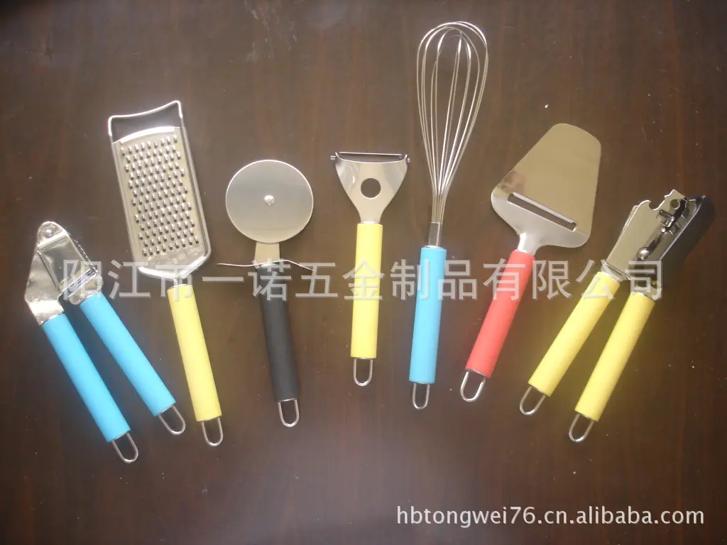 A-015QLA蛋糕铲面包铲,果皮刨瓜刨开瓶器,压蒜器,厨房