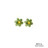 Accesorios de Resina de Flor de Seis Pétalos Coloridos de 15 mm para Manualidades DIY Pegamento de Crema Fundas de Teléfono Imanes para Nevera y Materiales para Hebillas de Zapatos