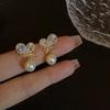 Luz luxo super flash zircão lindo pin orelha design temperamento socialite all-match brincos para mulheres 2023 Novo