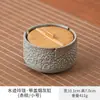 Cinzeiro Criativo Chinês com Tampa, Cinzeiro Retro Anti-Cinzas, Copo Grande para Cigarros de Luxo Acessível de Escritório
