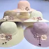 Sombrero de Paja de Ala Ancha Versátil de Verano para Mujer, Sombrero de Playa, Sombrero de Protección Solar, Sombrero de Sol de Paja