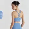 Sujetador Deportivo de Espalda Cruzada a Prueba de Impactos Ropa de Fitness Sujetador Deportivo de Reúne Ropa Deportiva para Fitness Yoga Chaleco Superior