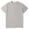Camiseta 220g Solona Seca ao Ar Verão 2025 para Homens e Mulheres Cor Lisa Simples Opaca Gola Redonda Manga Curta Base Atacado