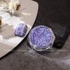 Celebridad de Internet Uñas Tejidas de Lana en Polvo Estilo Otoño e Invierno Japonés Estilo Chanel Cuadros Polvo de Azúcar Decoración de Uñas Estilo Nuevo