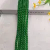 10x 8 cores contas de barril que não desbotam contas de pier vidradas multicoloridas imitação de jade barra de neve acessórios para pulseira colar DIY