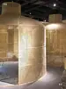 Teto Suspense Suspenso de Tecelagem de Bambu Decoração de Esteira de Bambu Reforma Hotel Pousada Fazenda Tela Divisória de Grade Esteira Retrô