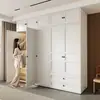 Armario de Acero para Dormitorio del Hogar, Fácil Montaje, Nuevo Modelo 2026, Moderno Minimalista, Apartamento Pequeño, Armario Metálico Ecológico