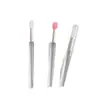 Con Tapa A Prueba de Polvo Multifuncional Suave Silicona Brocha de Maquillaje Portátil Pincel para Labios Se Puede Usar para Mascarilla de Labios Lápiz Labial Labial Lentejuela