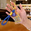 Bolsita de bendición para examen, amuleto divertido cultural y creativo, adorno colgante para coche, llavero con cordón, bolsita bordada con deseo para examen