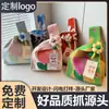 Popular Bolsa de Flores Tejida Gruesa Bolsa Tejida Bolsa de Regalo de Cumpleaños Bolsa Tejida Bolso de Mano Bolso de Muñeca Bolso de Mano