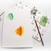 Venta al por mayor nuevo papel de dibujo de acuarela yixin 8k4k, papel de dibujo, papel de acuarela de algodón de 300 g, papel de arte grueso