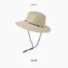 Nuevo sombrero de pescador para hombre, sombrero para el sol de verano para exteriores, de secado rápido, para pesca, transpirable, combinable con todo, para escalada
