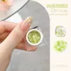 Nuevo Estilo Gel Esmalte de Uñas Flor Pequeña Dorada, Color Hielo Transparente de Moda Primavera y Verano, Brillo Súper Brillante, Esmalte de Uñas Exclusivo para Salón de Uñas al por Mayor