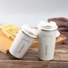 Copo de Café Côncavo e Convexo de Aço Inoxidável 304 de Segunda Geração Transfronteiriço Copo de Água para Carro ao Ar Livre Copo Portátil com Isolamento a Vácuo