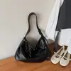 2026 Nova Bolsa de Ombro Feminina Simples Retrô de Grande Capacidade, Bolsa de Couro Macio para Ombro para o Dia a Dia, Bolsa de Mão Versátil e Moderna para Mulheres