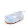 Zapatos para Bebé con Lazo, Suela de Goma, Transpirables y Cómodos Zapatos para Antes de Caminar para Bebés de 0 a 12 Meses
