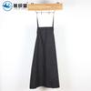 Delantal halter de chef boutique moda catering hotel ropa de trabajo para hombre y mujer largo resistente a las manchas delantal de camarero