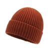 Gorro de punto de comercio exterior, venta al por mayor, invierno, nuevo, grueso, ligero, de lana de color sólido, gorro de invierno cálido para hombres y mujeres, transfronterizo