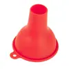 Funil de silicone conjunto de 3 peças resistente a altas temperaturas silicone separação de líquidos vazamento de óleo vazamento de vinho cozinha líquido mel separação funil