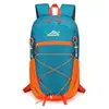 Mochila de Montanhismo Resistente ao Desgaste para Uso Externo, para Homens e Mulheres, Leve, Grande Capacidade, Impermeável, Mochila de Costas Duplas, para Viagem, Caminhada, Multifuncional, Mochila Color Block