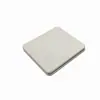Caja de Té Rectangular de Hojalata para Ladrillo de Té con Tapa y Base del Mismo Molde, Caja de Cigarrillos, Caja de Regalo para Hojas de Té Blanco