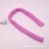 Conjunto divertido de vara para gatos faixa de cabeça de tecido pano de embrulho atacado veludo super macio coelho pelúcia urso de pelúcia veludo roupa salsicha gorda anel de cabelo processamento