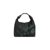 Bolsa Pequeña Impermeable de Nailon Ligera para Mujer Nueva Gran Capacidad Hoja de Bambú Moda Tendencia Bolso de Hombro Cruzado Simple Bolso Cuadrado Pequeño