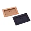 Funda de Papel Kraft Sobre para Postal Personalizado Caja de Cartón Negra Funda de Cartón Funda para Tarjeta con Recorte Ventana en Blanco Caja para Fotos