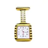 Fabricante de Shenzhen 2234 Reloj de Silicona Universal Estampado Cuadrado para Enfermeros Hombres y Mujeres, Reloj de Pecho para Examen de Estudiantes, Modelo Moderno Estilo Coreano