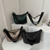 Outono e Inverno 2023 nova bolsa de ombro feminina casual personalizada de grande capacidade sacola losango all-match bolsa mensageiro da moda