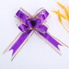 50 Hilo de Nieve Brillo Mariposa Flores Tiradas a Mano Cintas Envoltura de Regalo Bolas de Flores Tiradas a Mano Venta al por Mayor Lazos para Fiestas Navideñas