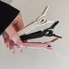 Pinza de pico de pato para recogidos voluminosos sin marcas, pinza de ocho para flequillo, pinza de posicionamiento para raíces del cabello, herramienta para dar volumen a las raíces del cabello, pinza voluminosa