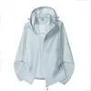 Ropa de Protección Solar UPF50+ de Verano Personalizable para Hombres y Mujeres, Chaqueta Protectora UV para Exteriores Estilo Pareja para Hombres